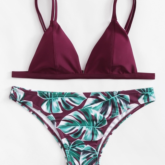 Palm Print Bikini - Picture 5 of 5